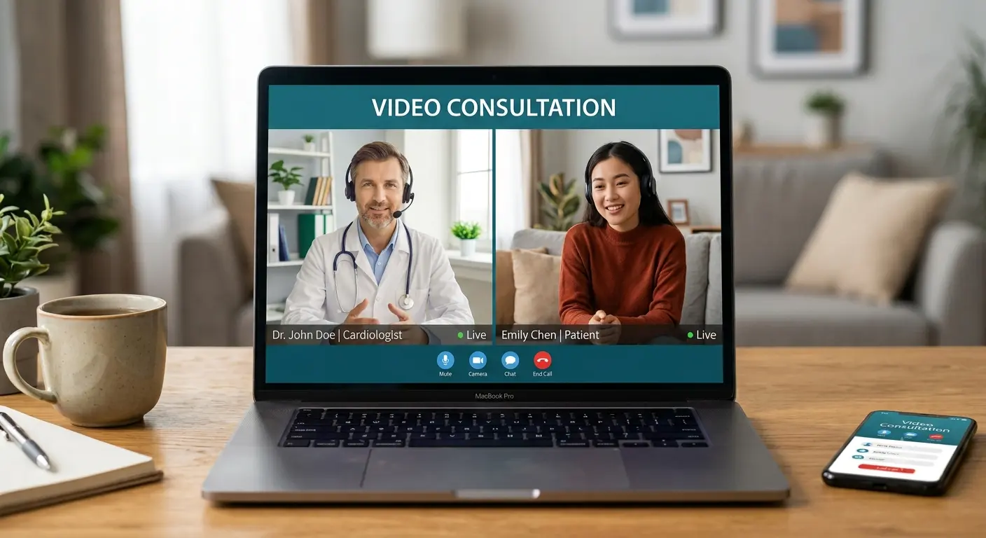Video Consultation with Dr. John Doe